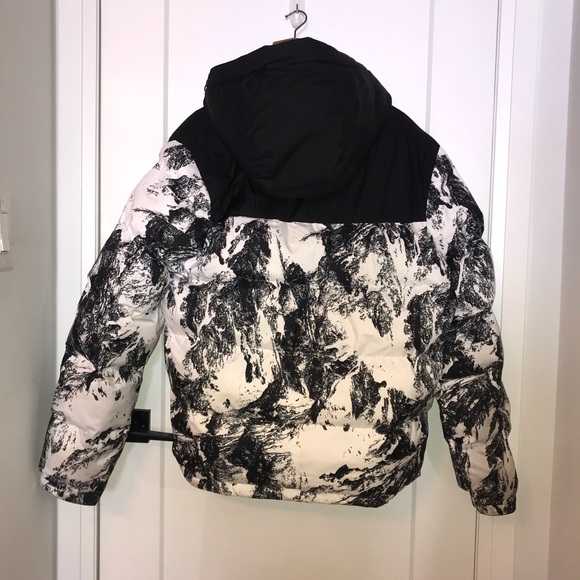 Columbia Iceline Ridge ski jacket in white/black - Picture 6 of 7